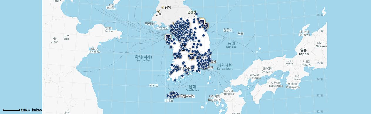 반려동물 동반 지도 미리보기 · 지도 자세히보기를 누르면 실제 지도가 열립니다